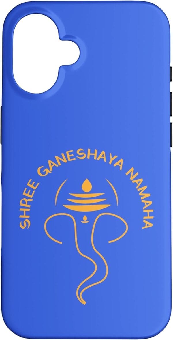 Ganapati, Ganesh, Shree Ganeshaya Namaha Ganeshotsav Puja iPhone Cases (Germany)