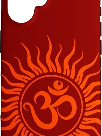 Hinduism Om, Sacred Pooja Hindu Temple iPhone Cases (UK)