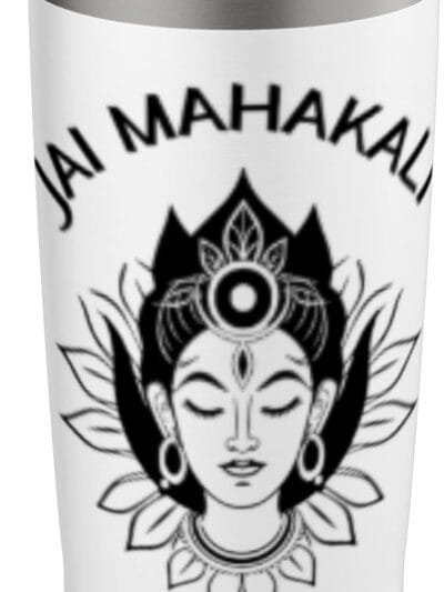 Kali Mata, Navratri Hindu Goddess Face Jai Mahakali Pooja TUMBLER (USA)