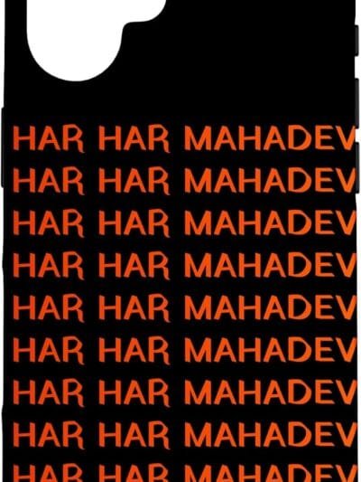 Shiva, Shankar, Maha Shivratri Har Har Mahadev Hindu Pooja iPhone Cases (Spain)