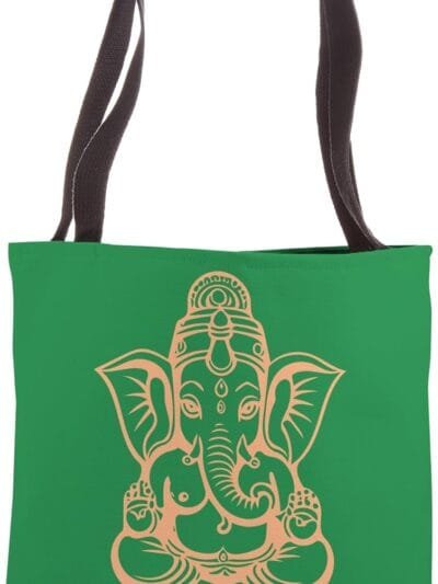 Ganapati, Ganesh, Ganeshotsav Puja Tote Bag (USA)