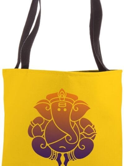 Ganapati, Ganesh, Ganeshotsav Puja Tote Bag (USA)