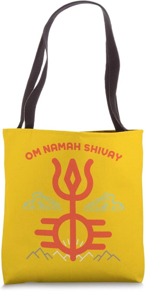 Shiv Shankara God Gift for Indian Hindus Om Namah Shivay Tote Bag (USA)