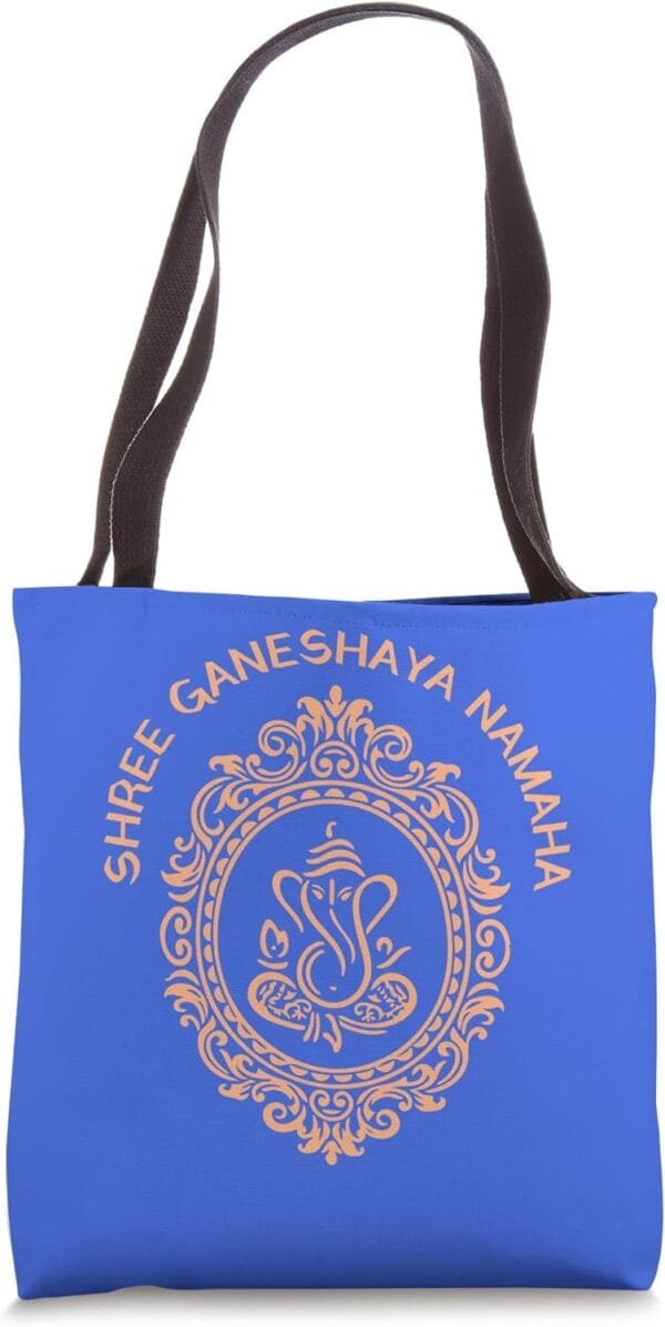Ganapati, Ganesh, Shree Ganeshaya Namaha Puja Tote Bag (USA)