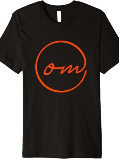 Hinduism Om English, Sacred Pooja Hindu Temple T-Shirt (USA)