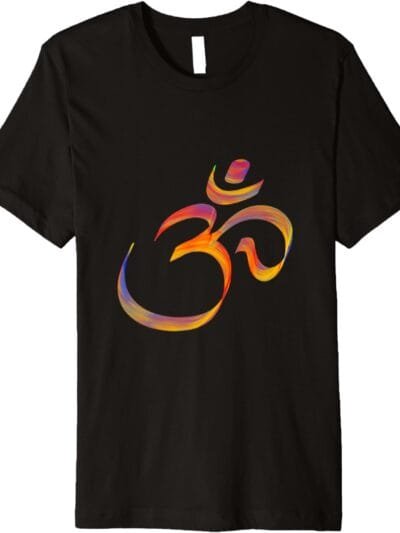 Hinduism Om, Sacred Pooja Hindu Temple T-Shirt (USA)