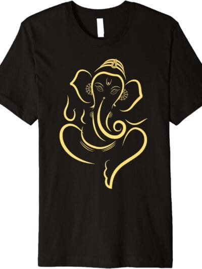 Ganapati, Ganesh, Ganeshotsav Puja T-Shirt (USA)