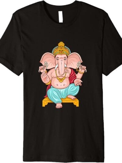 Ganapati, Ganesh, Ganeshotsav Puja T-Shirt (USA)