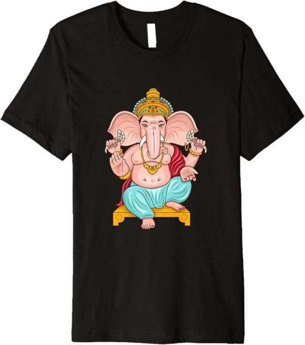 Ganapati, Ganesh, Ganeshotsav Puja T-Shirt (USA)