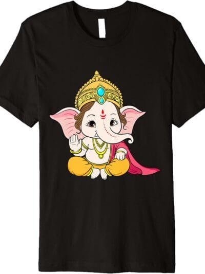 Ganapati, Ganesh, Ganeshotsav Puja T-Shirt (USA)