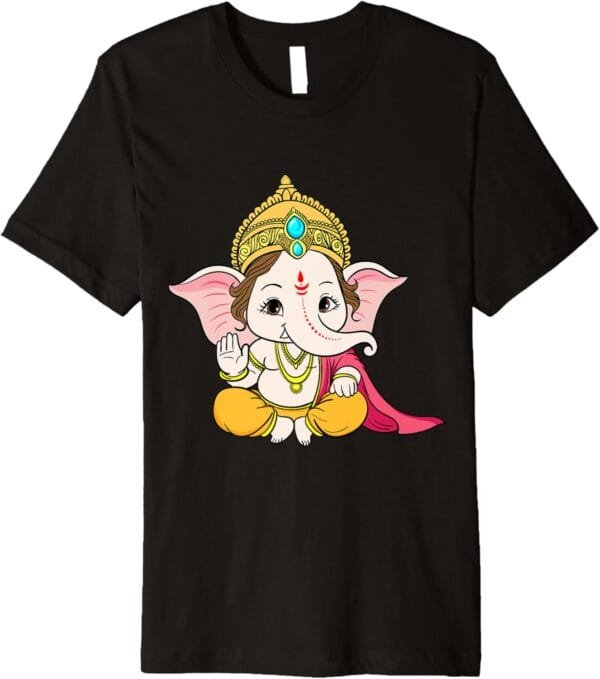 Ganapati, Ganesh, Ganeshotsav Puja T-Shirt (USA)