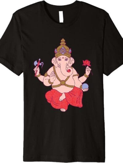 Ganapati, Ganesh, Ganeshotsav Puja T-Shirt (USA)