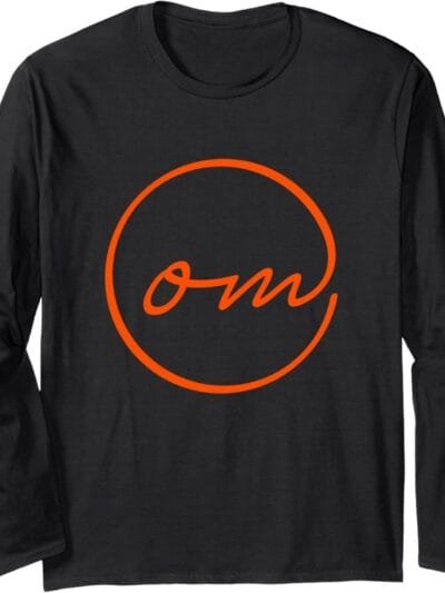 Hinduism Om English, Sacred Pooja Hindu Temple Long Sleeve T-Shirt (Japan)