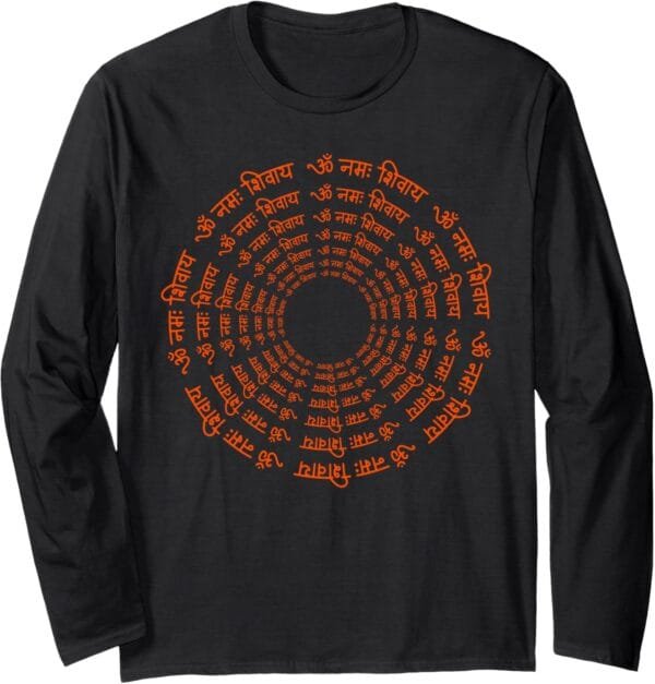 Shiva, Shankar, Maha Shivratri Om Namaha Shivaya Hindu Long Sleeve T-Shirt (USA)