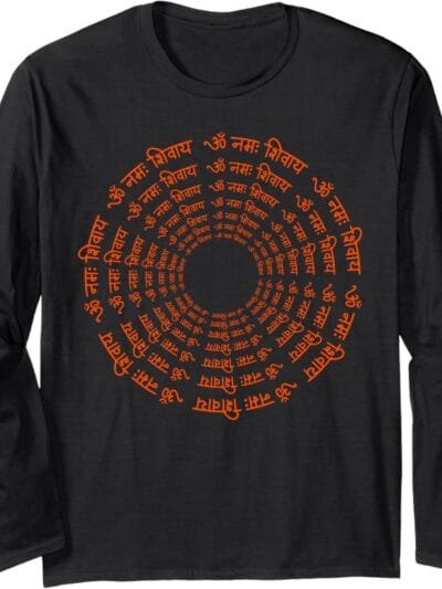 Shiva, Shankar, Maha Shivratri Om Namaha Shivaya Hindu Long Sleeve T-Shirt (Japan)