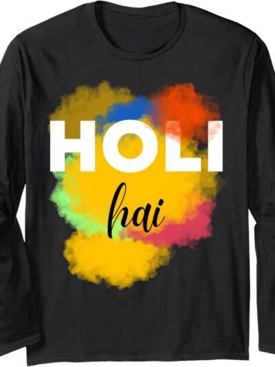 Holi Hai Long Sleeve T-Shirt (Spain)