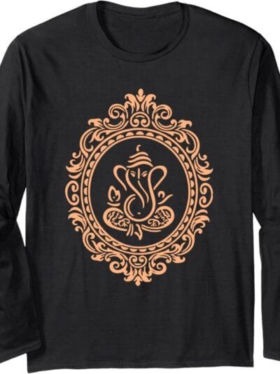Ganapati, Ganesh, Puja Long Sleeve T-Shirt (Japan)