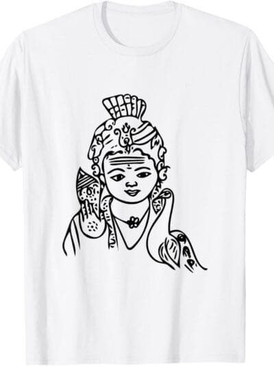 Murugan, Kartikeya Hindu God Temple Pooja T-Shirt (USA)