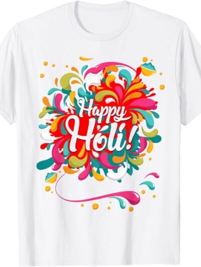 Happy Holi | Gift for Indians T-Shirt (USA)