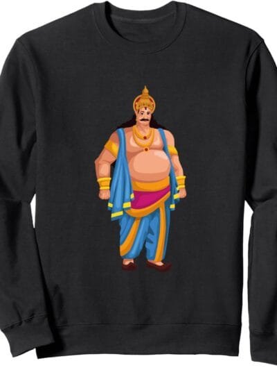 King Mahabali Onam Festival Hindu God Temple Pooja Sweatshirt (USA)
