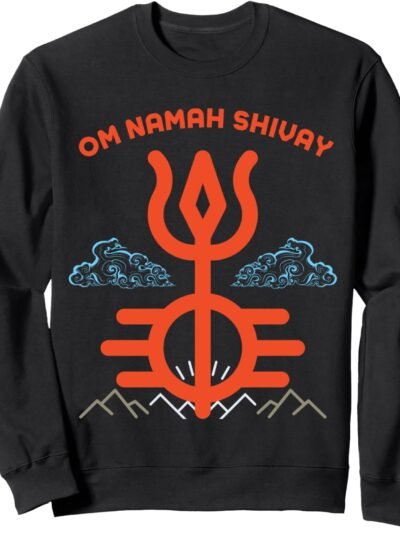 Shiv Shankara God Gift for Indian Hindus Om Namah Shivay Sweatshirt (Italy)