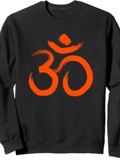 Hinduism Om, Sacred Pooja Hindu Temple Sweatshirt (Spain)