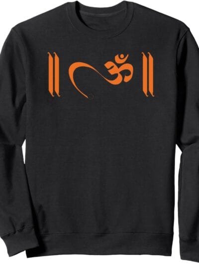 Hinduism Om, Sacred Pooja Hindu Temple Sweatshirt (USA)