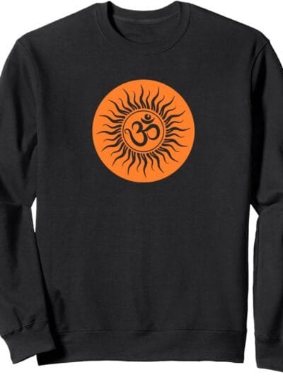Hinduism Om, Sacred Pooja Hindu Temple Sweatshirt (Italy)