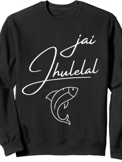 Indian Hindu Wedding Gift for Sindhis Jai Jhulelal God Sweatshirt (UK)