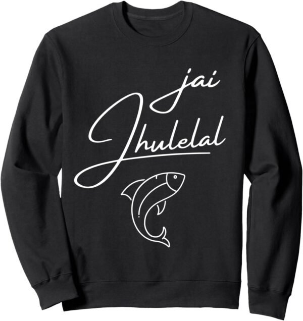 Indian Hindu Wedding Gift for Sindhis Jai Jhulelal God Sweatshirt (UK)