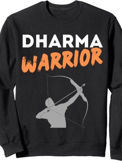 Dharma Warrior – Inspirierende Hindu-Spirituelle, kulturelle Sweatshirt (Germany)