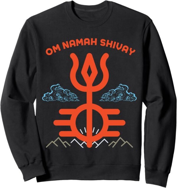 Shiv Shankara God Gift for Indian Hindus Om Namah Shivay Sweatshirt (USA)