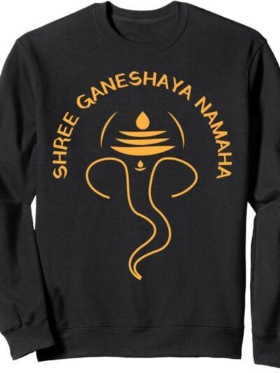 Ganapati, Ganesh, Shree Ganeshaya Namaha Ganeshotsav Puja Sweatshirt (Japan)