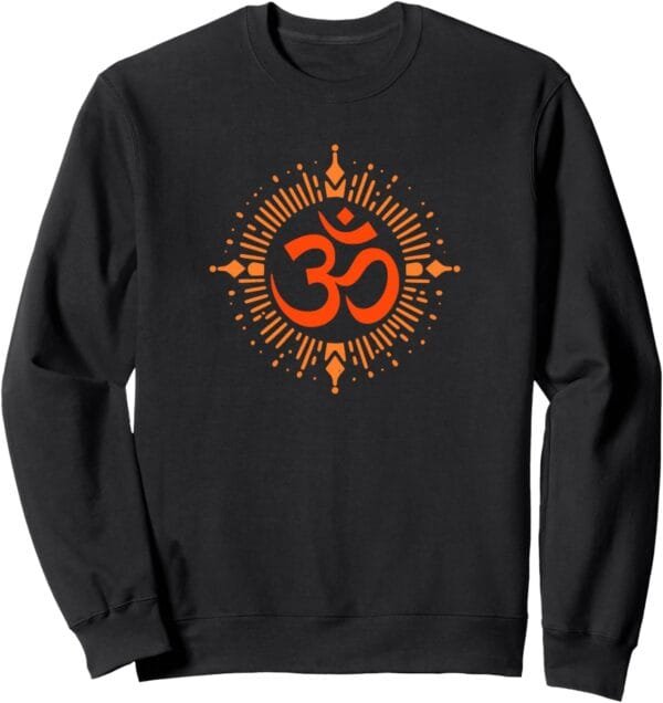 Hinduism Om, Sacred Pooja Hindu Temple Sweatshirt (Italy)