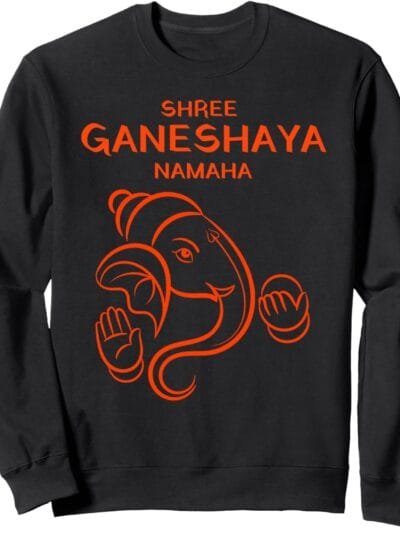 Ganapati, Ganesh, Shree Ganeshaya Namaha Ganeshotsav Puja Sweatshirt (Germany)