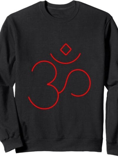 Hinduism Om, Sacred Pooja Hindu Temple Sweatshirt (Japan)