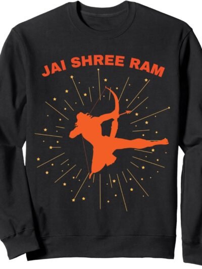 Lord Rama Diwali God Gift for Indian Hindus Jai Shree Ram Sweatshirt (Spain)