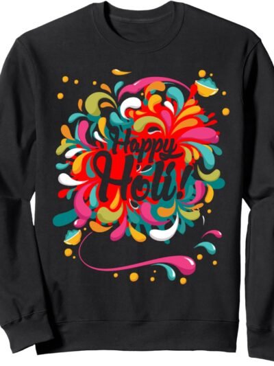 Happy Holi | Gift for Indians Sweatshirt (USA)