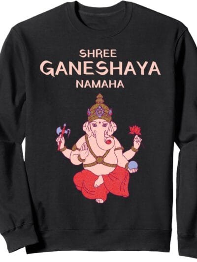 Ganapati, Ganesh, Shree Ganeshaya Namaha Ganeshotsav Puja Sweatshirt (Spain)