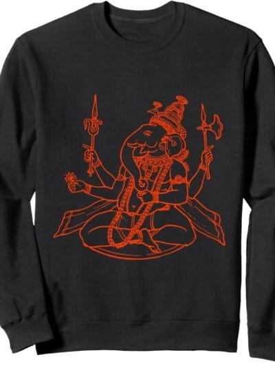 Ganapati, Ganesh, Ganeshotsav Puja Sweatshirt (UK)