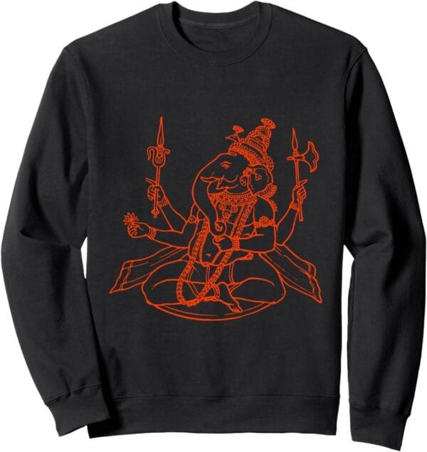 Ganapati, Ganesh, Ganeshotsav Puja Sweatshirt (UK)