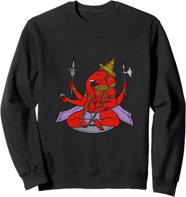 Ganapati, Ganesh, Ganeshotsav Puja Sweatshirt (USA)