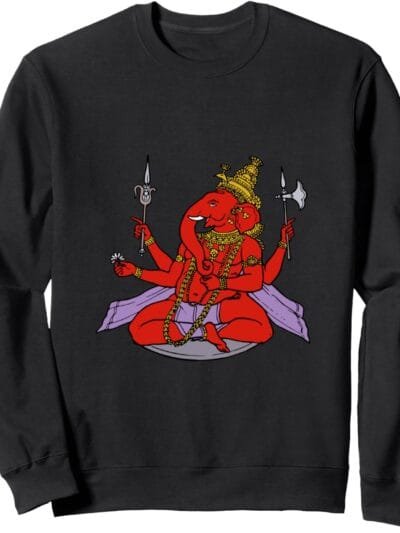 Ganapati, Ganesh, Ganeshotsav Puja Sweatshirt (UK)