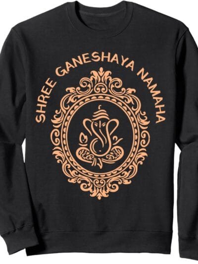 Ganapati, Ganesh, Shree Ganeshaya Namaha Puja Sweatshirt (France)