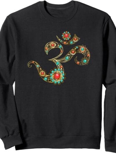 Hinduism Om, Sacred Pooja Hindu Temple Sweatshirt (Germany)