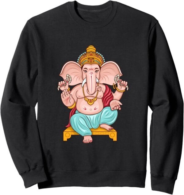 Ganapati, Ganesh, Ganeshotsav Puja Sweatshirt (France)