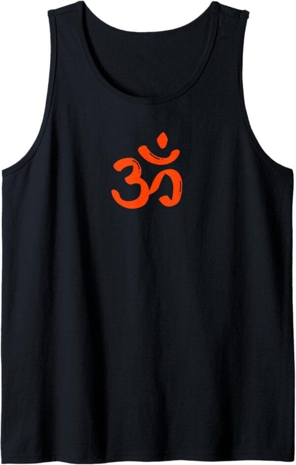 Hinduism Om, Sacred Pooja Hindu Temple Tank Top T-Shirt (France)
