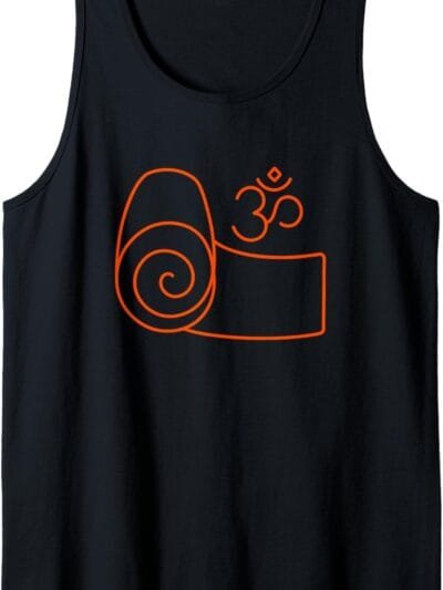 Hinduism Om Yoga Mat, Sacred Pooja Hindu Temple Tank Top T-Shirt (Germany)