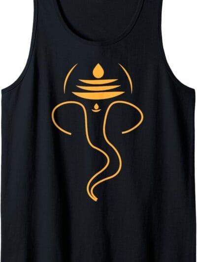 Ganapati, Ganesh, Ganeshotsav Puja Tank Top T-Shirt (Germany)