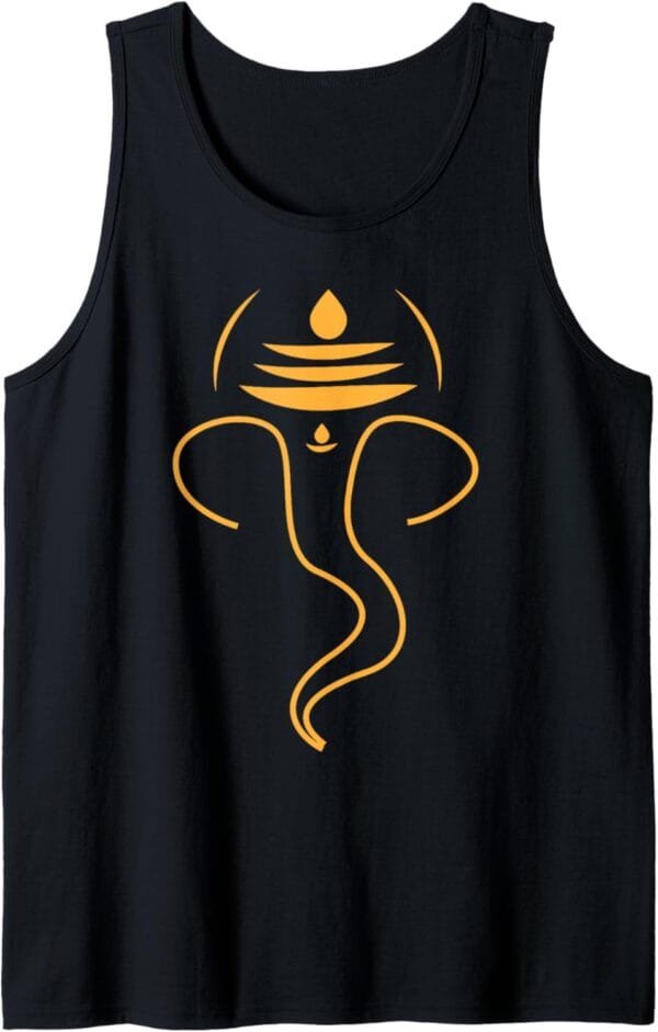 Ganapati, Ganesh, Ganeshotsav Puja Tank Top T-Shirt (Germany)